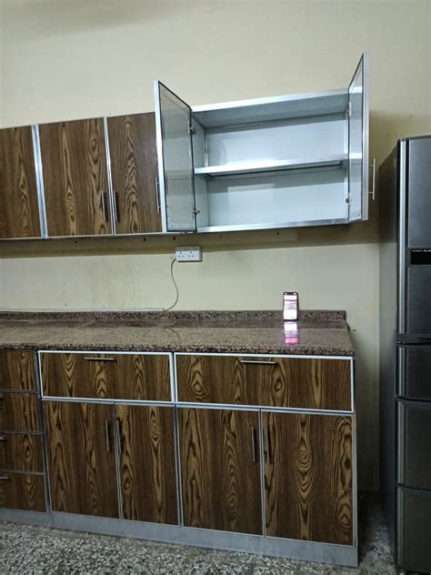 custom made aluminum kitchen cabinets